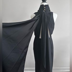 NWT black jumpsuit size S